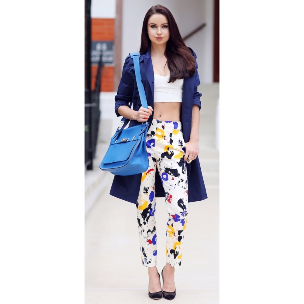 ZARA BRUSHSTROKE TROUSER - Picture 2 of 6